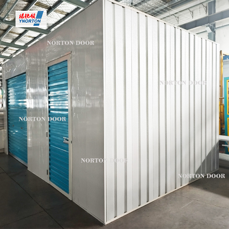 Đơn vị tự lưu trữ thép với cửa cuộn lên